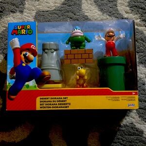 Super Mario Desert Diorama Set